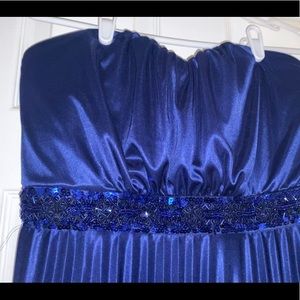 Royal Blue Gown. No tag  NWOT